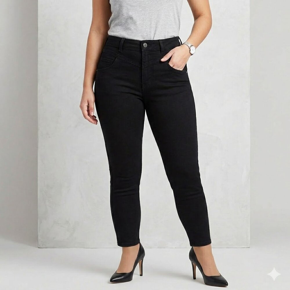 Classic Black Denim Jeans